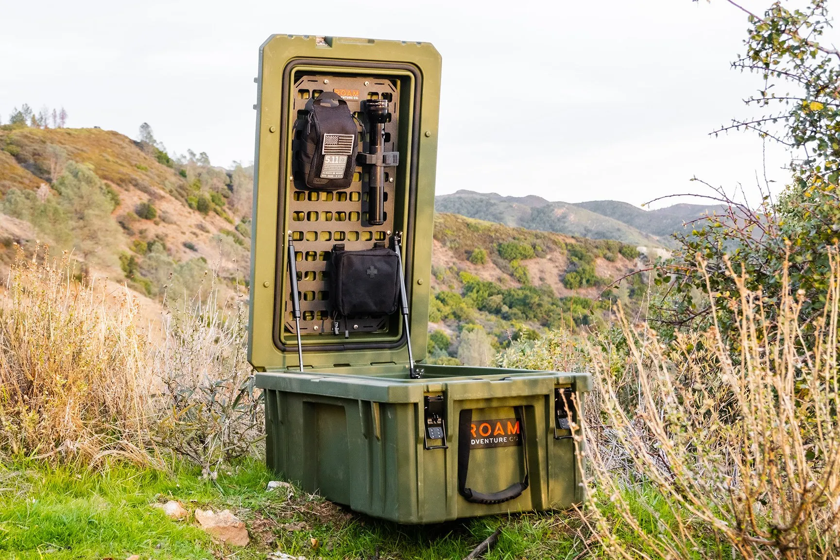 105L RUGGED CASE MOLLE PANEL