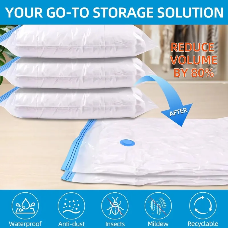 12 Combo Vacuum StorageBags