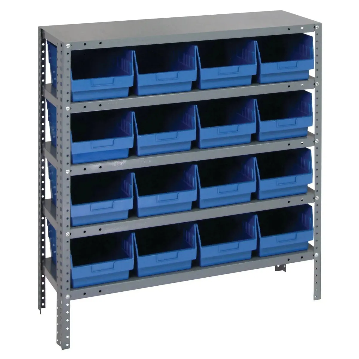 1239-207 | 12" x 36" x 39" Shelving Unit with 16 Bins