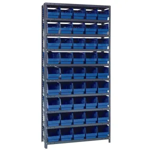 1275-202 | 12" x 36" x 75" Shelving Unit with 45 Bins