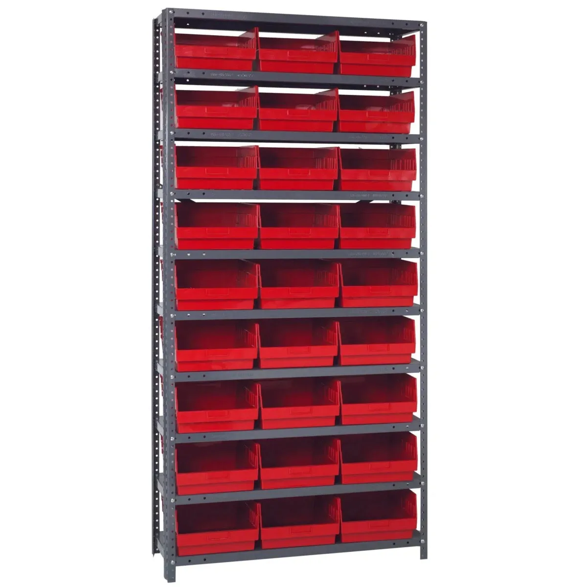 1275-209 | 12" x 36" x 75" Shelving Unit with 27 Bins