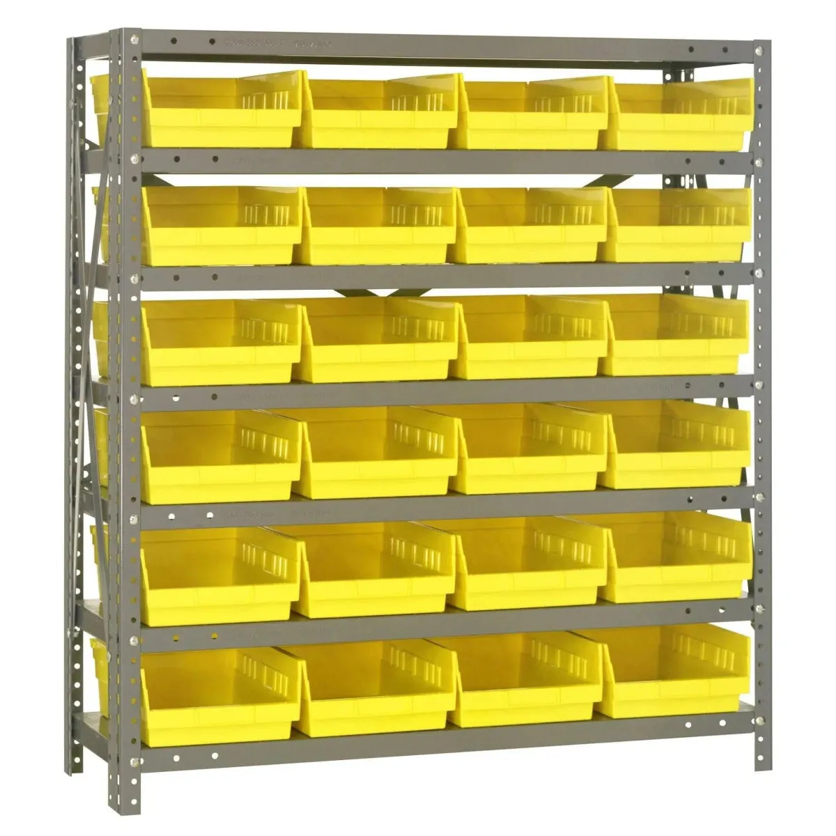 1839-108 | 18" x 36" x 39" Shelving Unit with 24 Bins