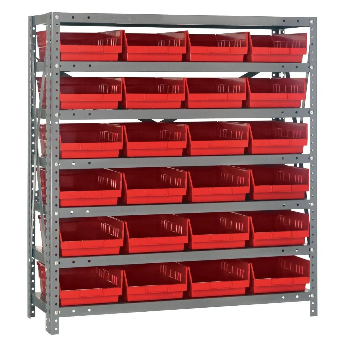 1839-108 | 18" x 36" x 39" Shelving Unit with 24 Bins