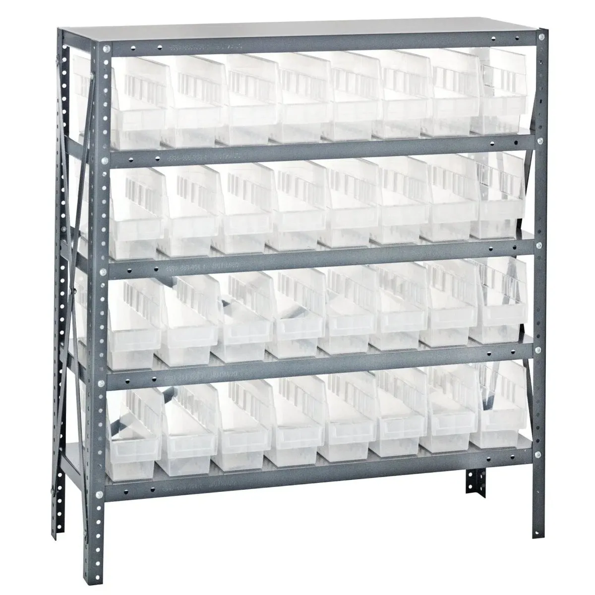 1839-203 | 18" x 36" x 39" Shelving Unit with 32 Bins