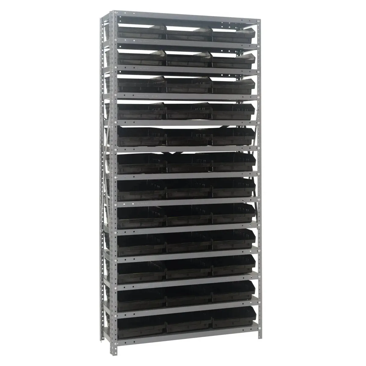 1875-110 | 18" x 36" x 75" Shelving Unit with 36 Bins