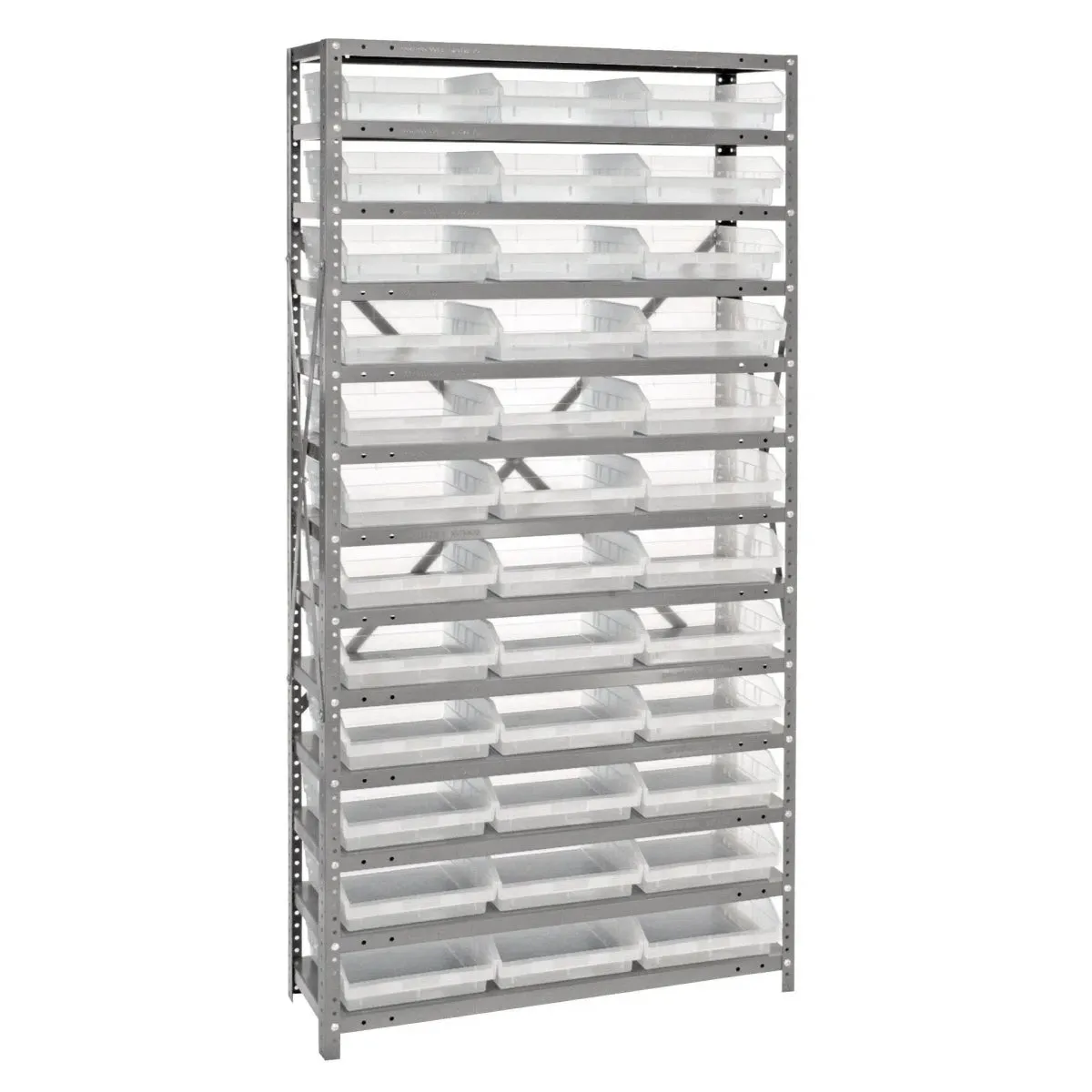 1875-110 | 18" x 36" x 75" Shelving Unit with 36 Bins