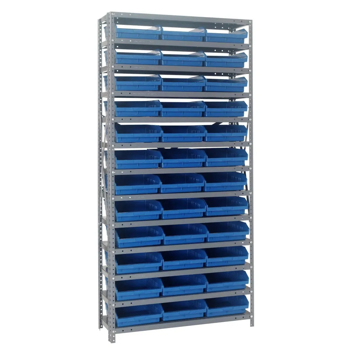 1875-110 | 18" x 36" x 75" Shelving Unit with 36 Bins