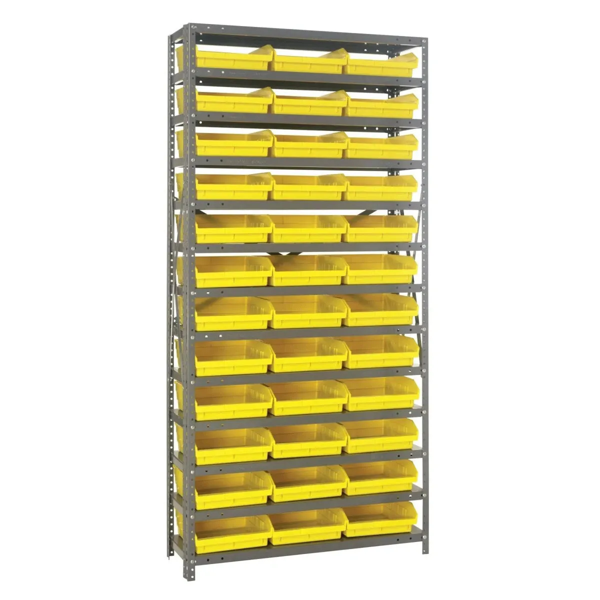 1875-110 | 18" x 36" x 75" Shelving Unit with 36 Bins