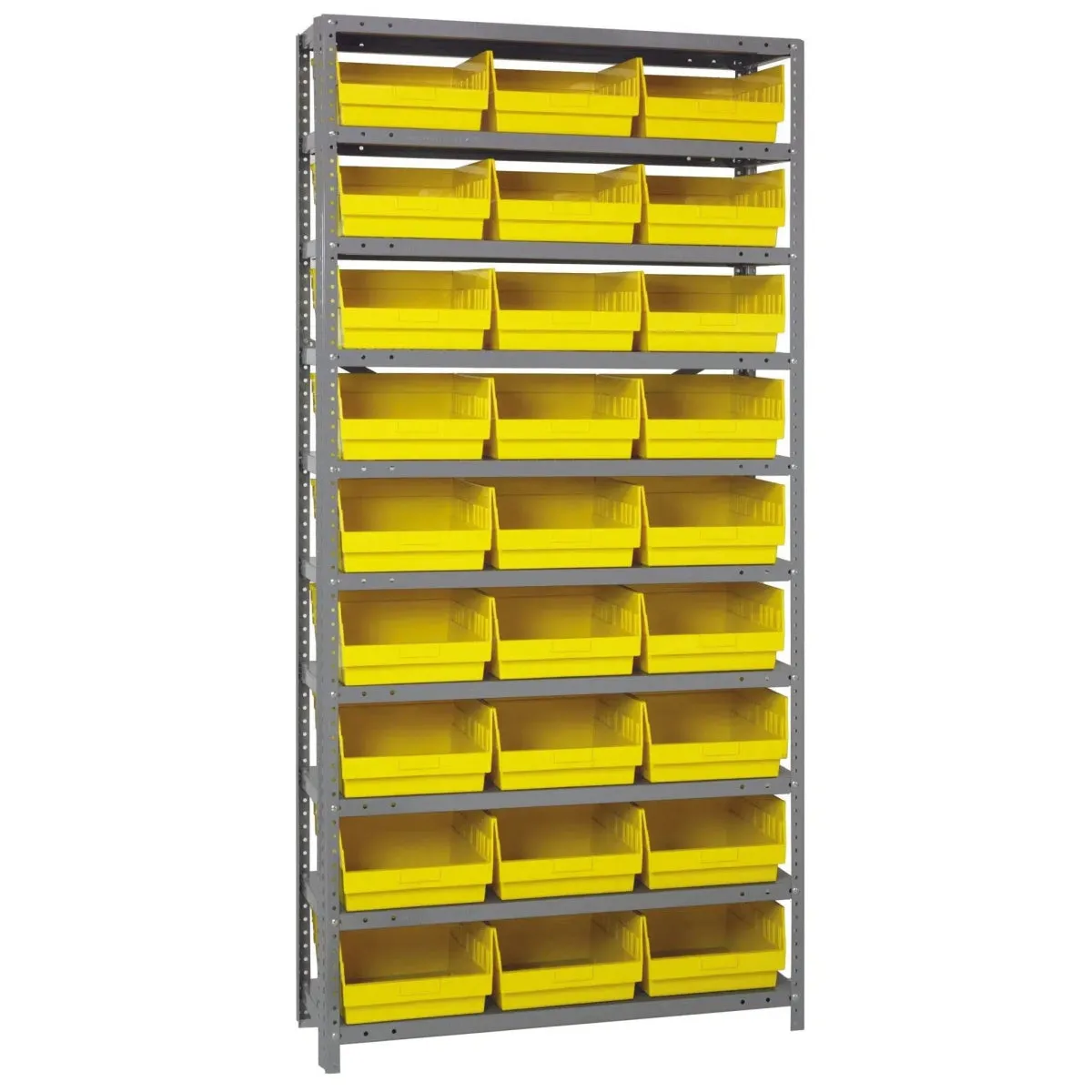 1875-210 | 18" x 36" x 75" Shelving Unit with 27 Bins