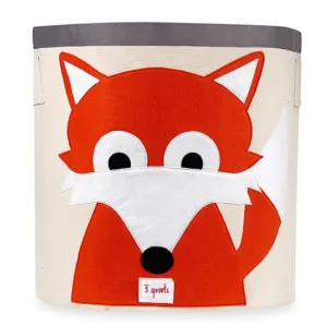 3 sprouts storage bin - fox