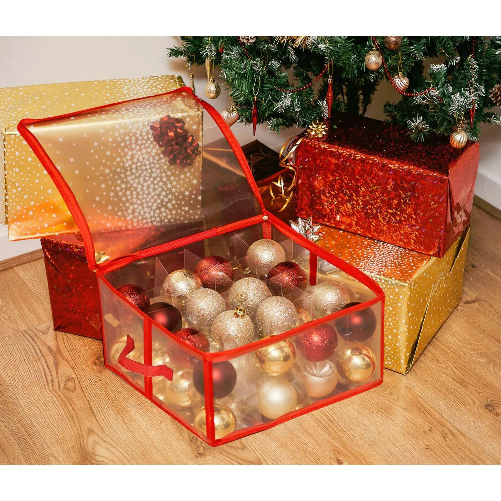 32 Christmas Baubles Storage Box