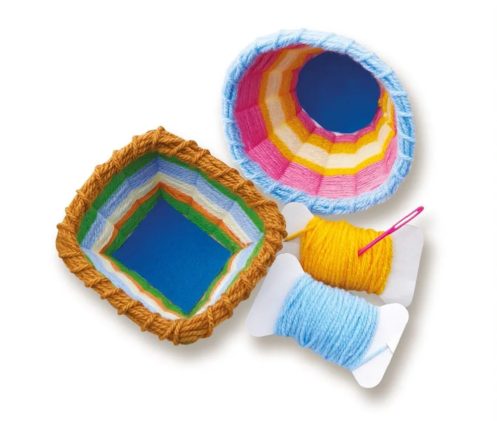 4M - KidzMaker - Basket Weaving Art