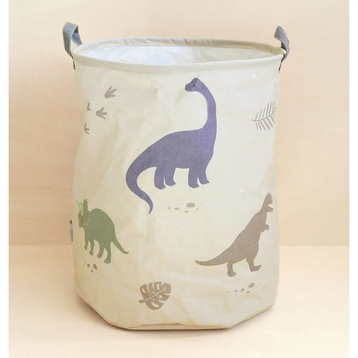 A Little Lovely Company Storage Basket: Dinosaurs