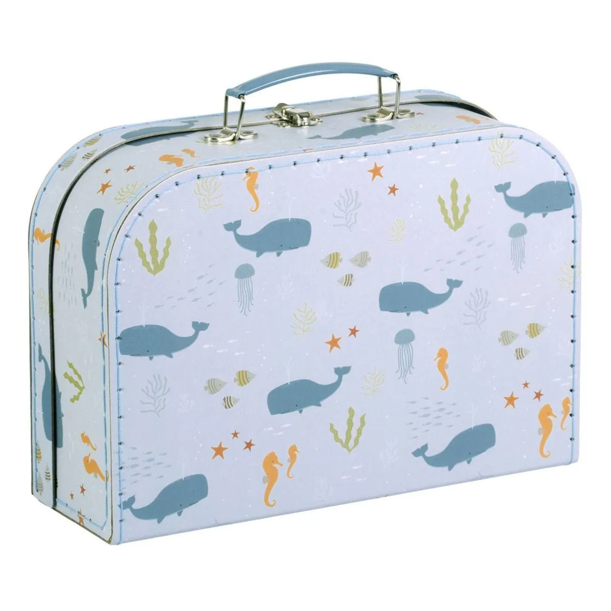 A Little Lovely Company Suitcase Set: Ocean