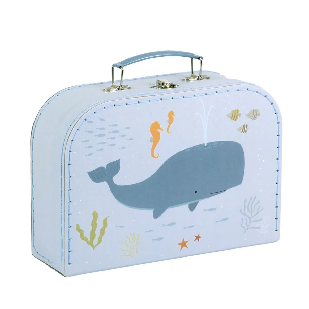 A Little Lovely Company Suitcase Set: Ocean