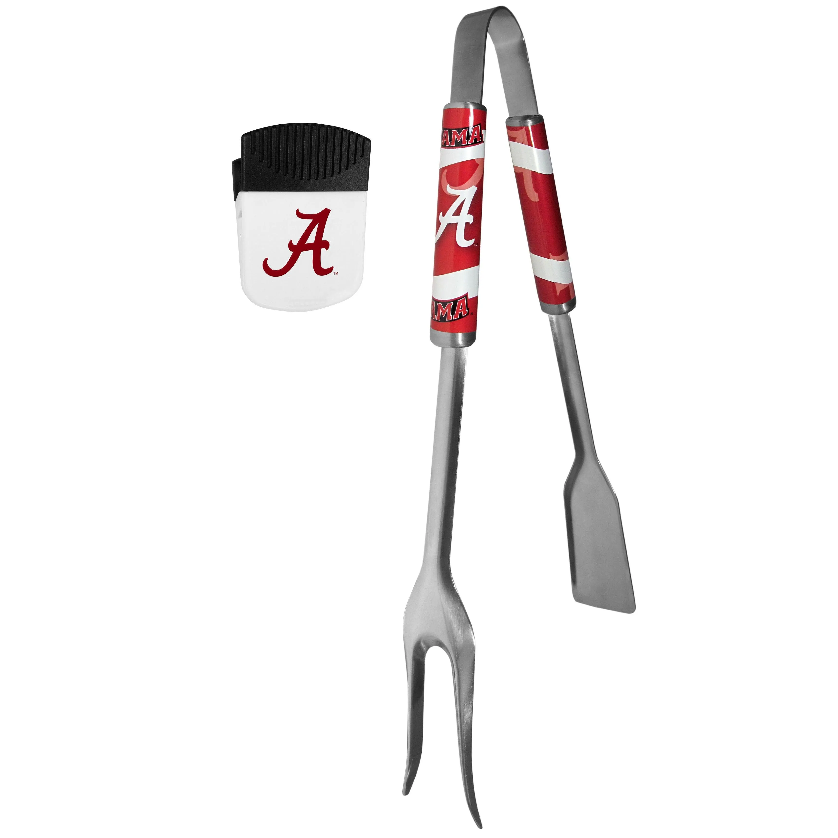 Alabama Crimson Tide 3 in 1 BBQ Tool and Chip Clip