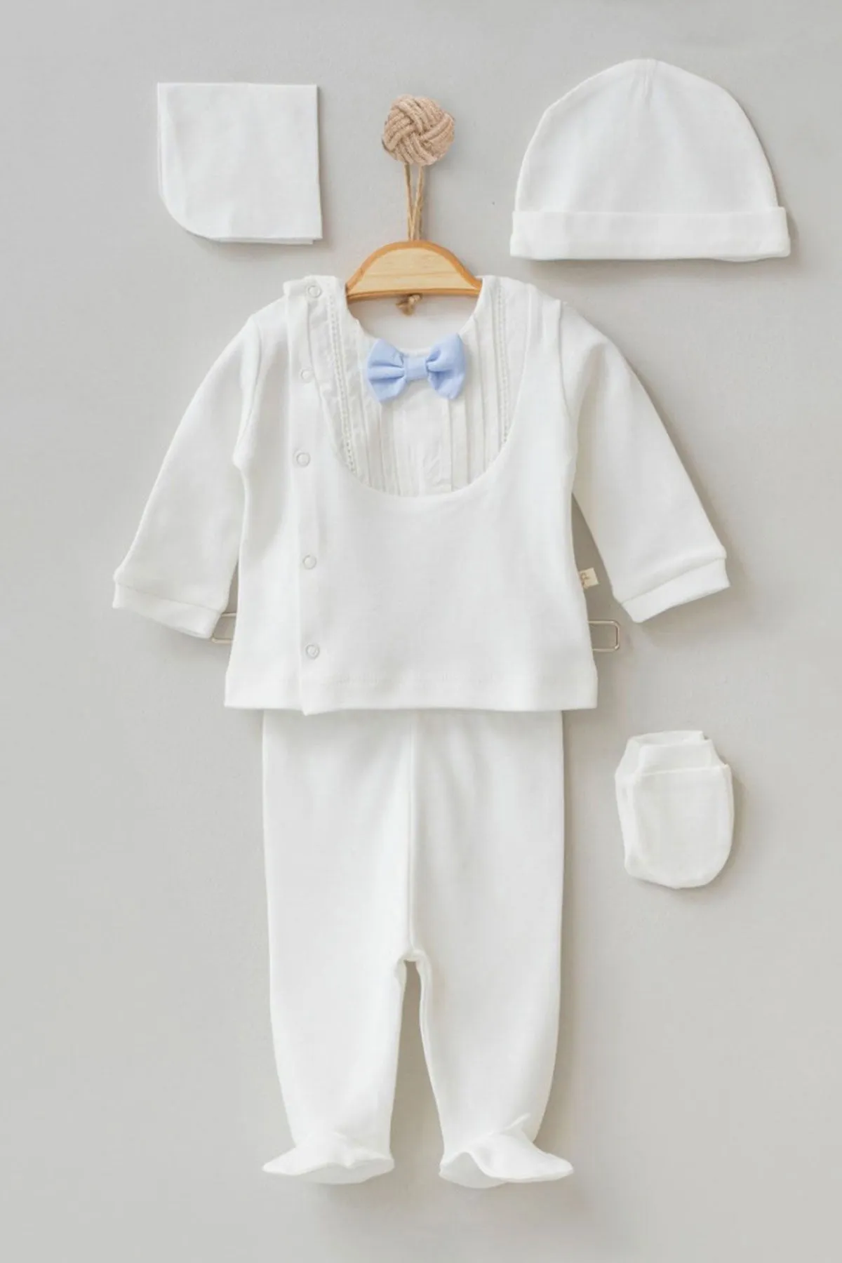 Alex Baby Blue Newborn Coming Home Set (10 Pcs)