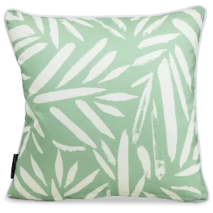 Bondi Bamboo Bliss - 45 x 45 cm Piped Outdoor Cushion