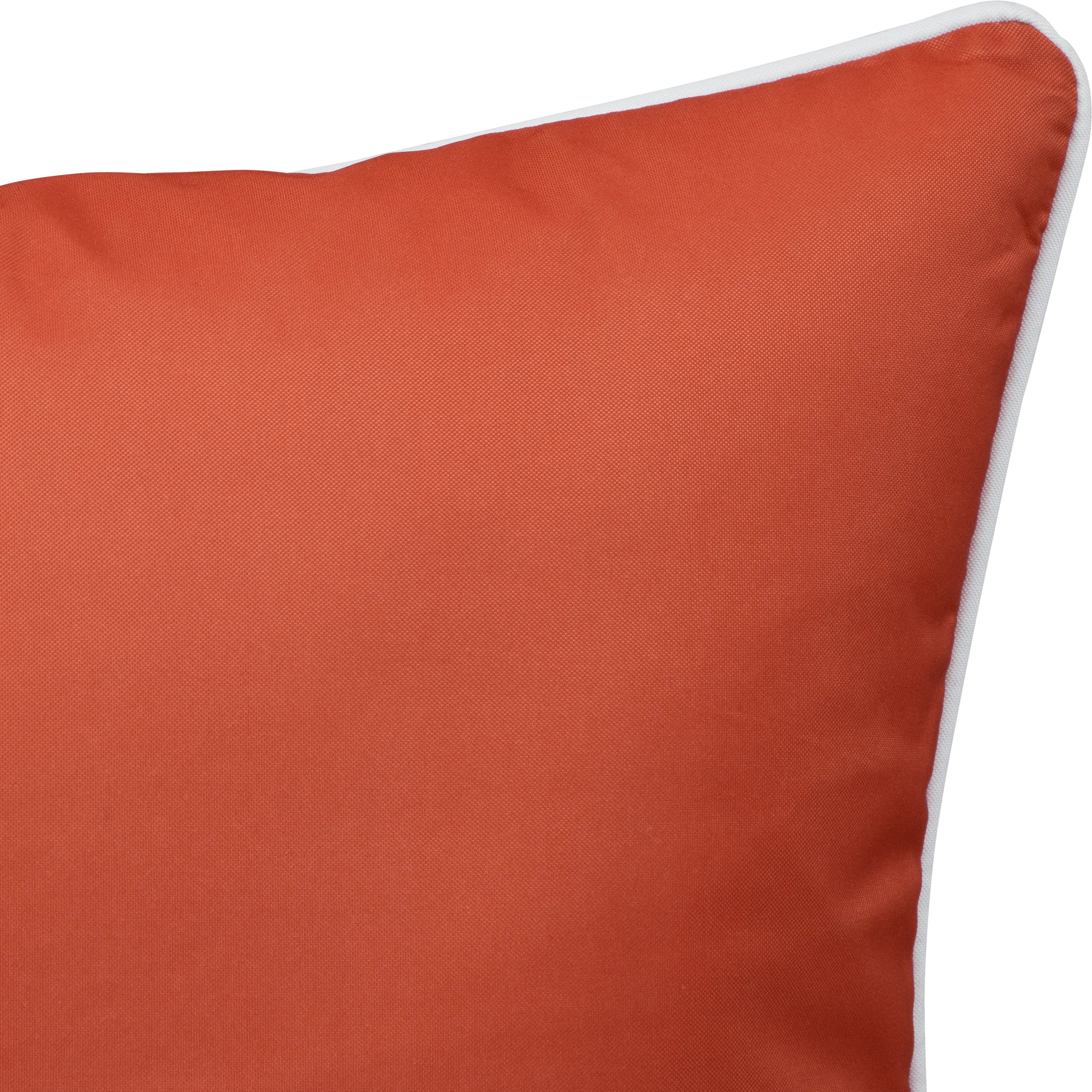 Bondi Coral - 45 x 45 cm Piped Outdoor Cushion