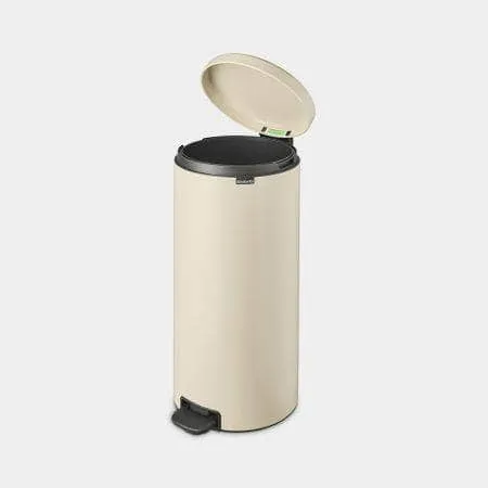 Brabantia Newlcon Pedal Bin 30 Litre - Soft Beige