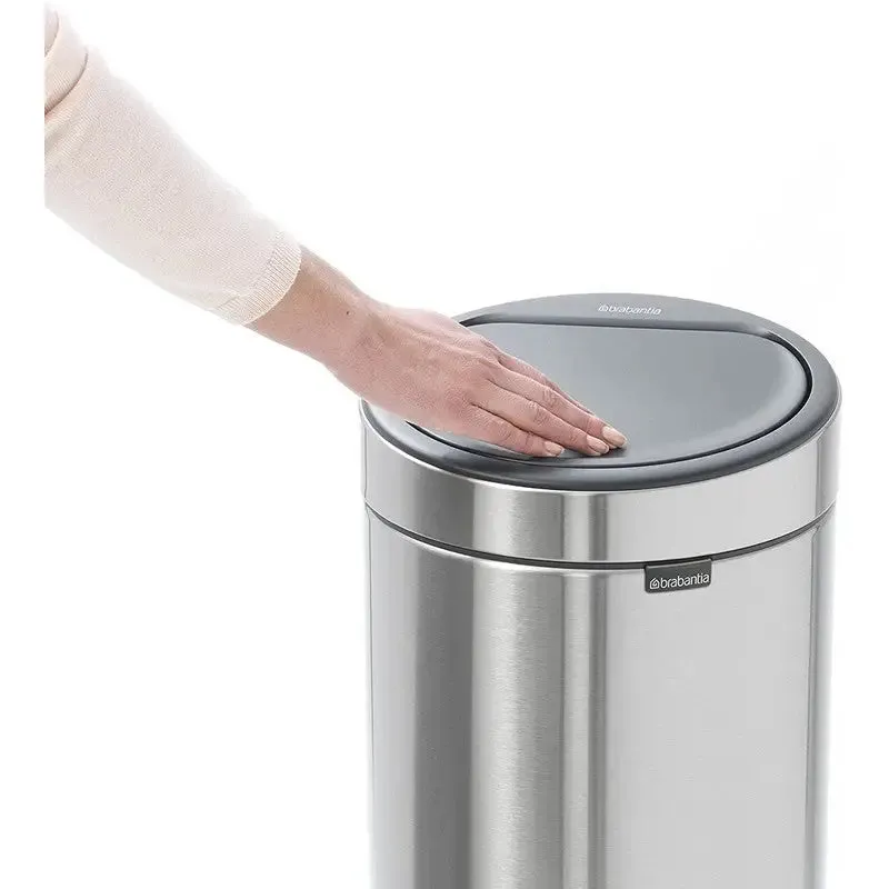 Brabantia Touch Bin 30L - Platinum