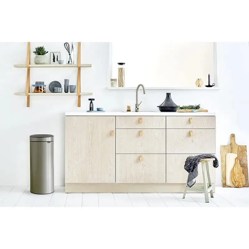 Brabantia Touch Bin 30L - Platinum