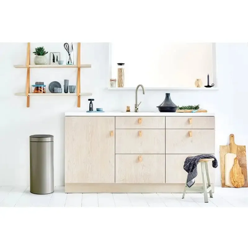 Brabantia Touch Bin 30L - Platinum