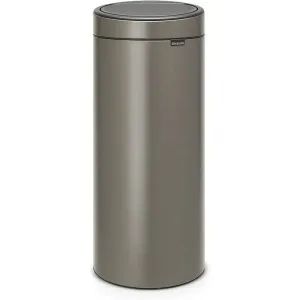 Brabantia Touch Bin 30L - Platinum