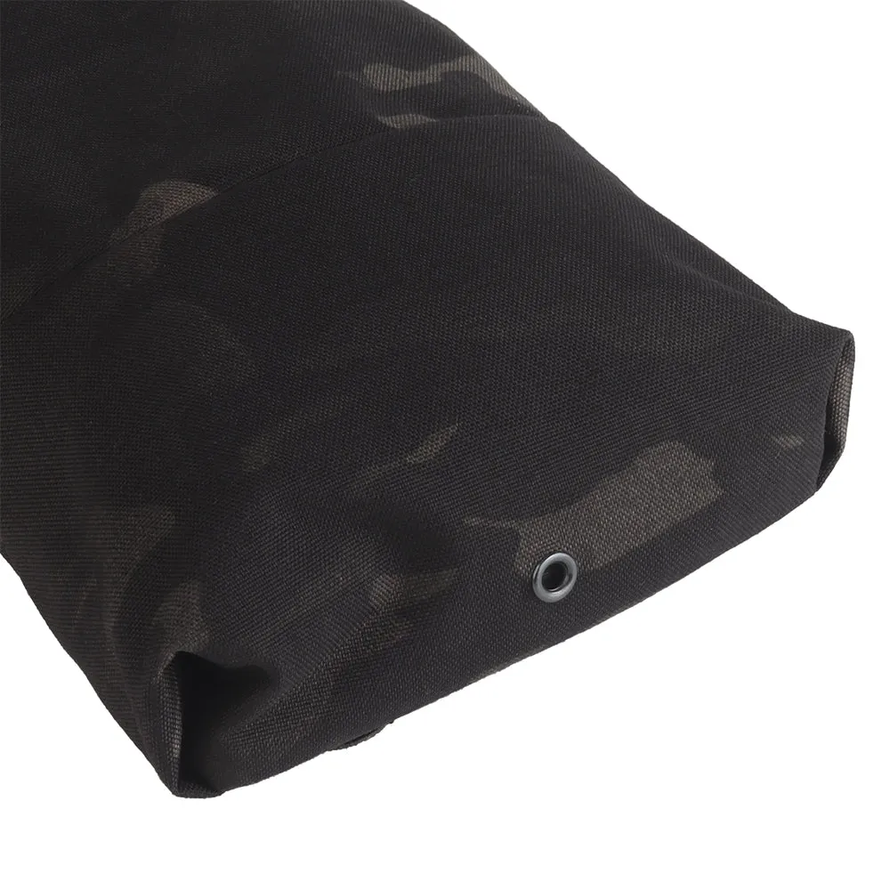 Cargo universal pocket 3x6 Vertical Laser Cut Multicam Black