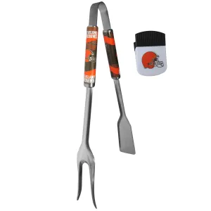 Cleveland Browns 3 in 1 BBQ Tool and Chip Clip