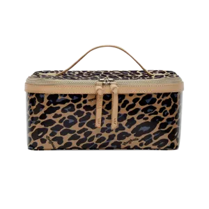 Consuela Women's Blue Jag Train Case Bags