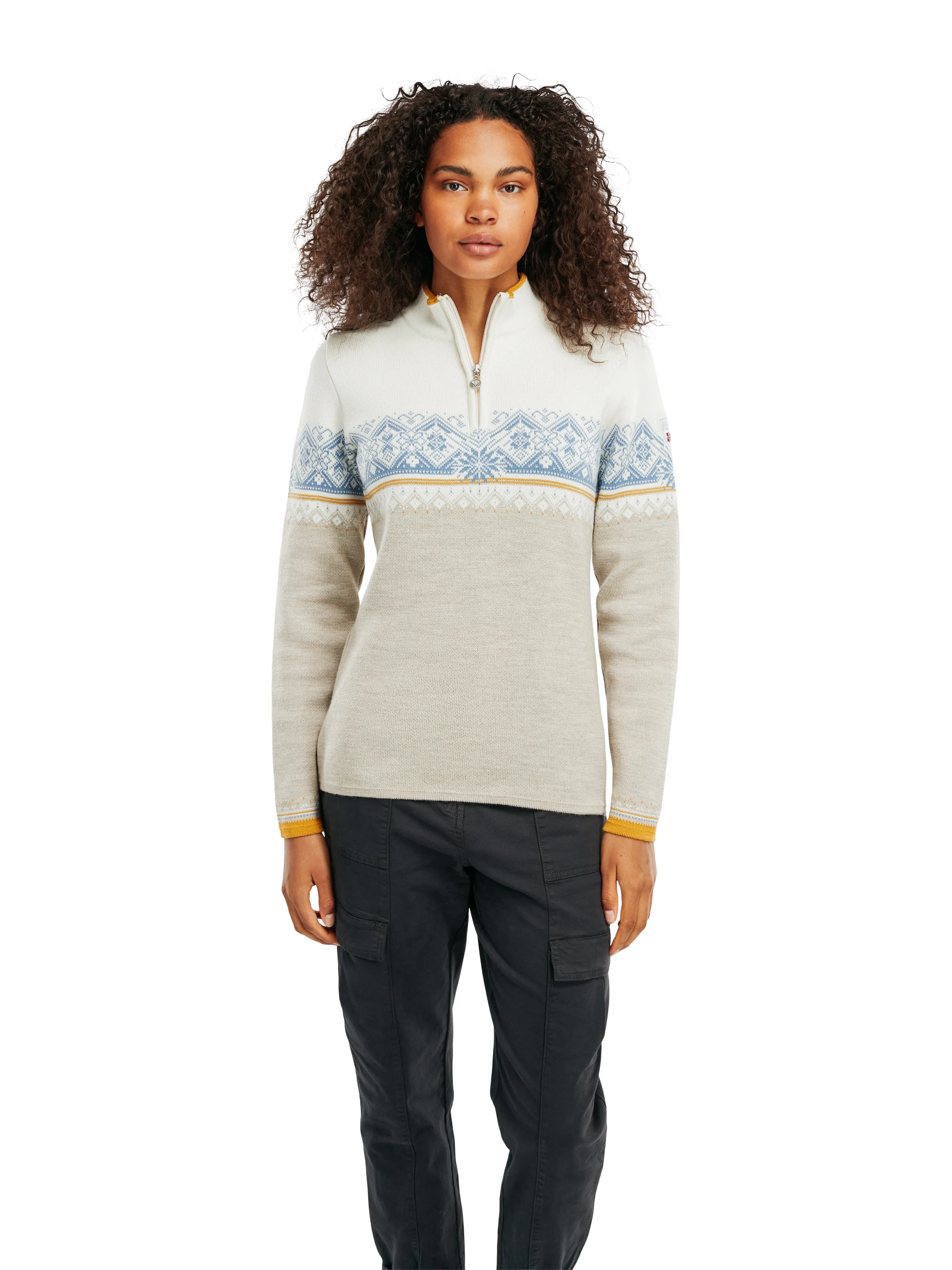 Dale Of Norway | Moritz Sweater | Women's | Sand/Blue Shadow