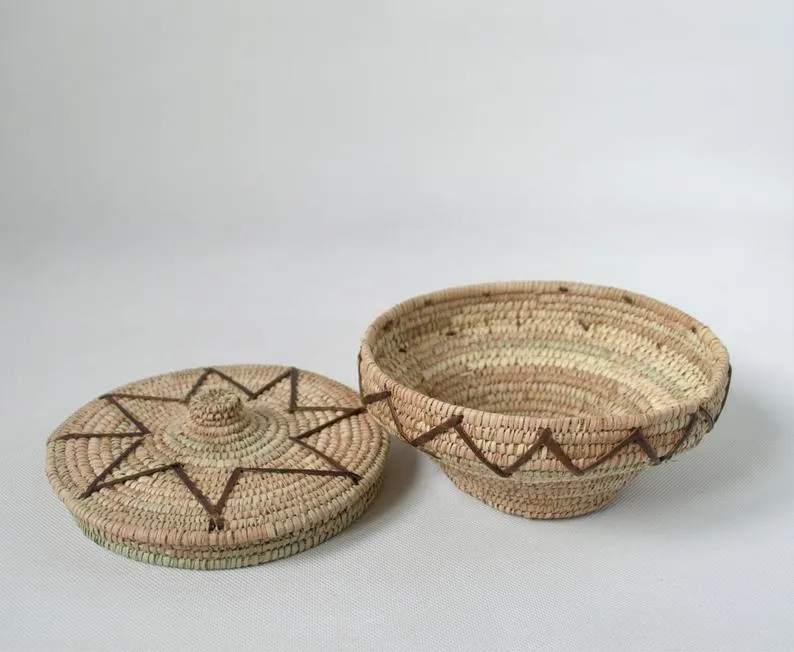 Egyptian African basket from Shalateen