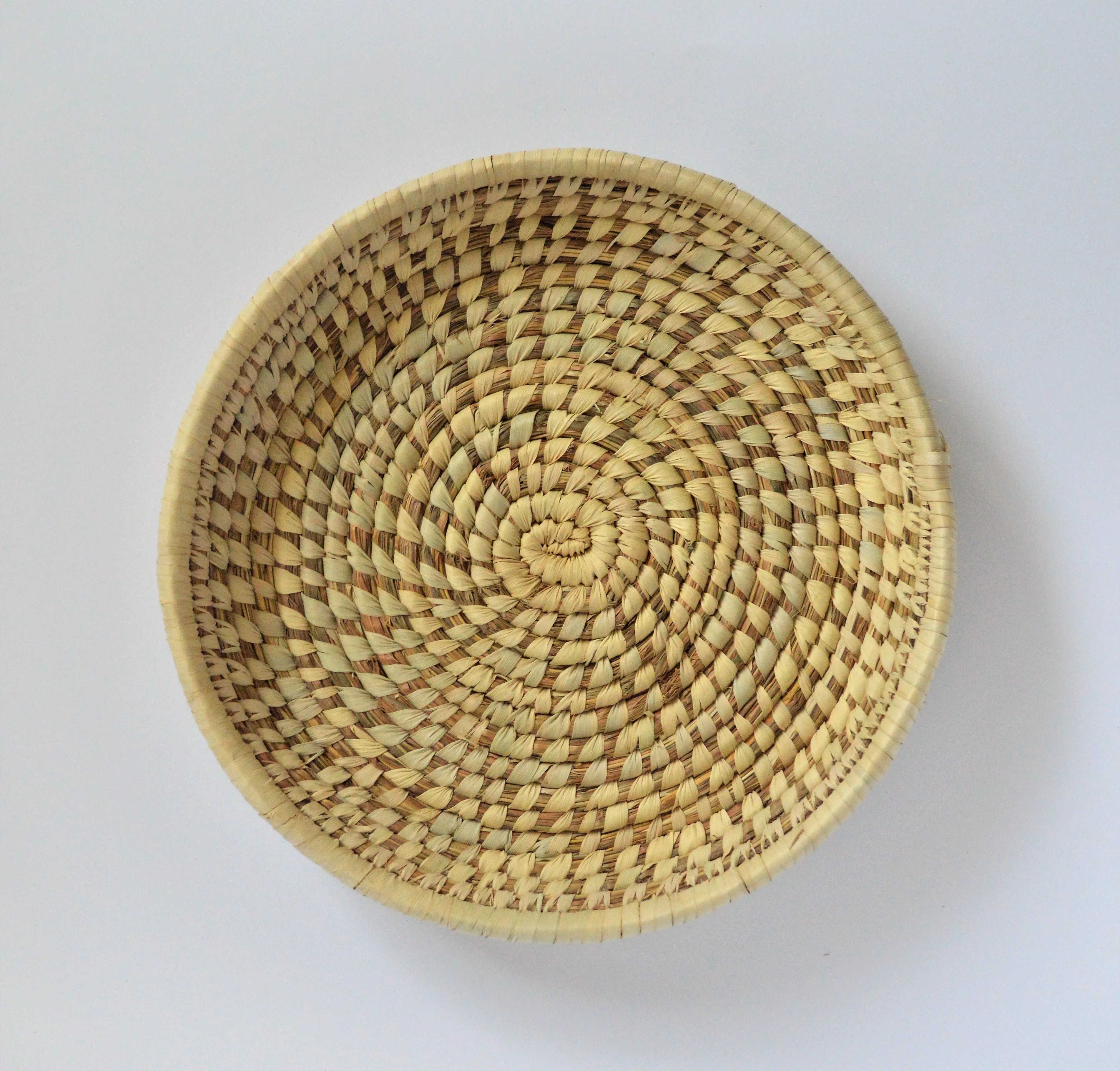 Egyptian Traditional Basket Palm leaf & Halfa grass