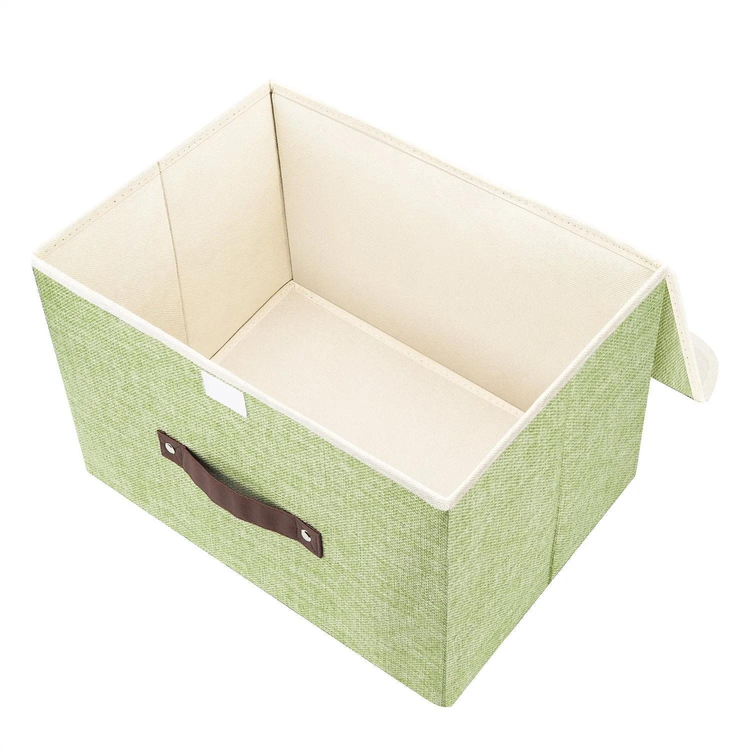 Foldable Storage Boxes with Lid (14.9'' X 9.8'' X 9.8'')