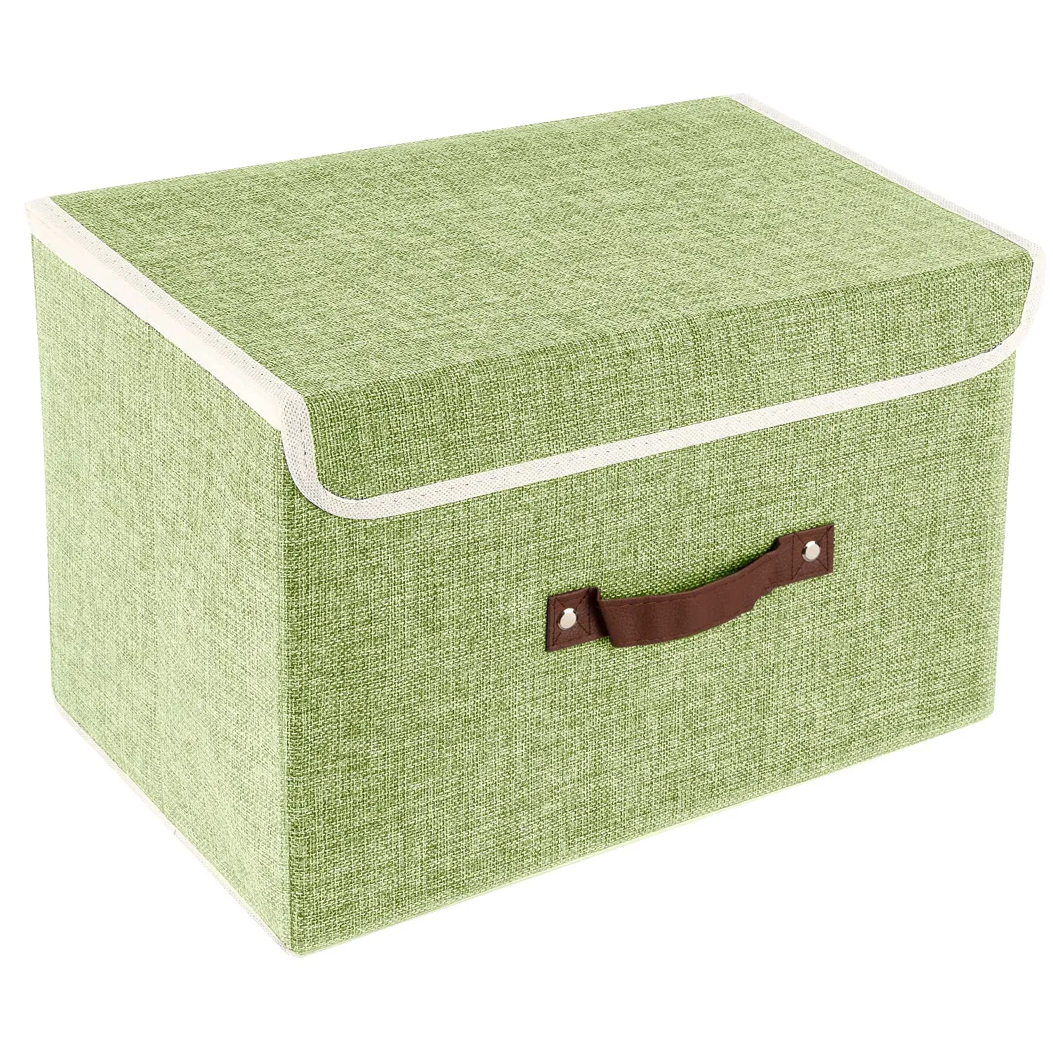 Foldable Storage Boxes with Lid (14.9'' X 9.8'' X 9.8'')