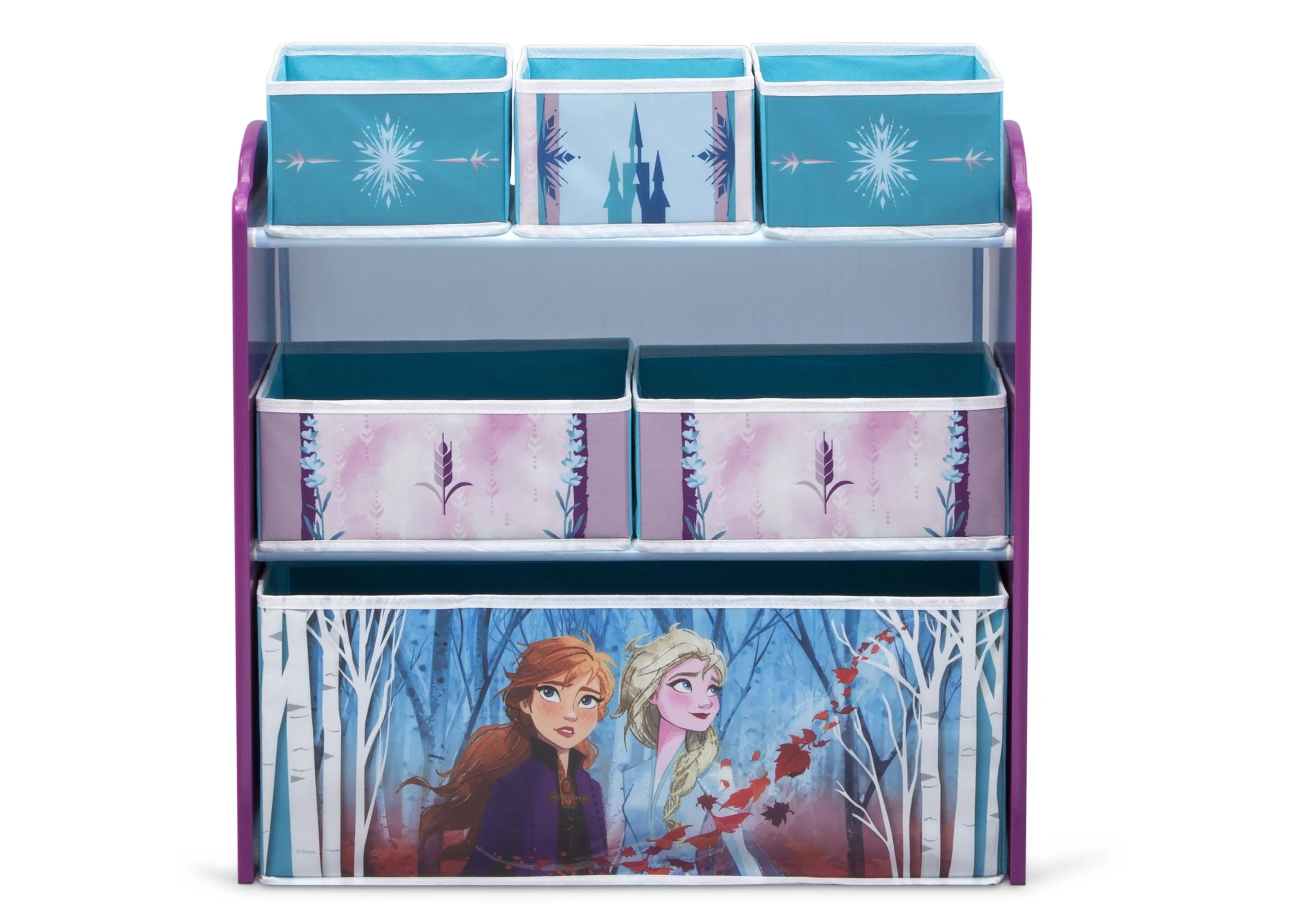 Frozen II Multi-Bin Toy Organizer