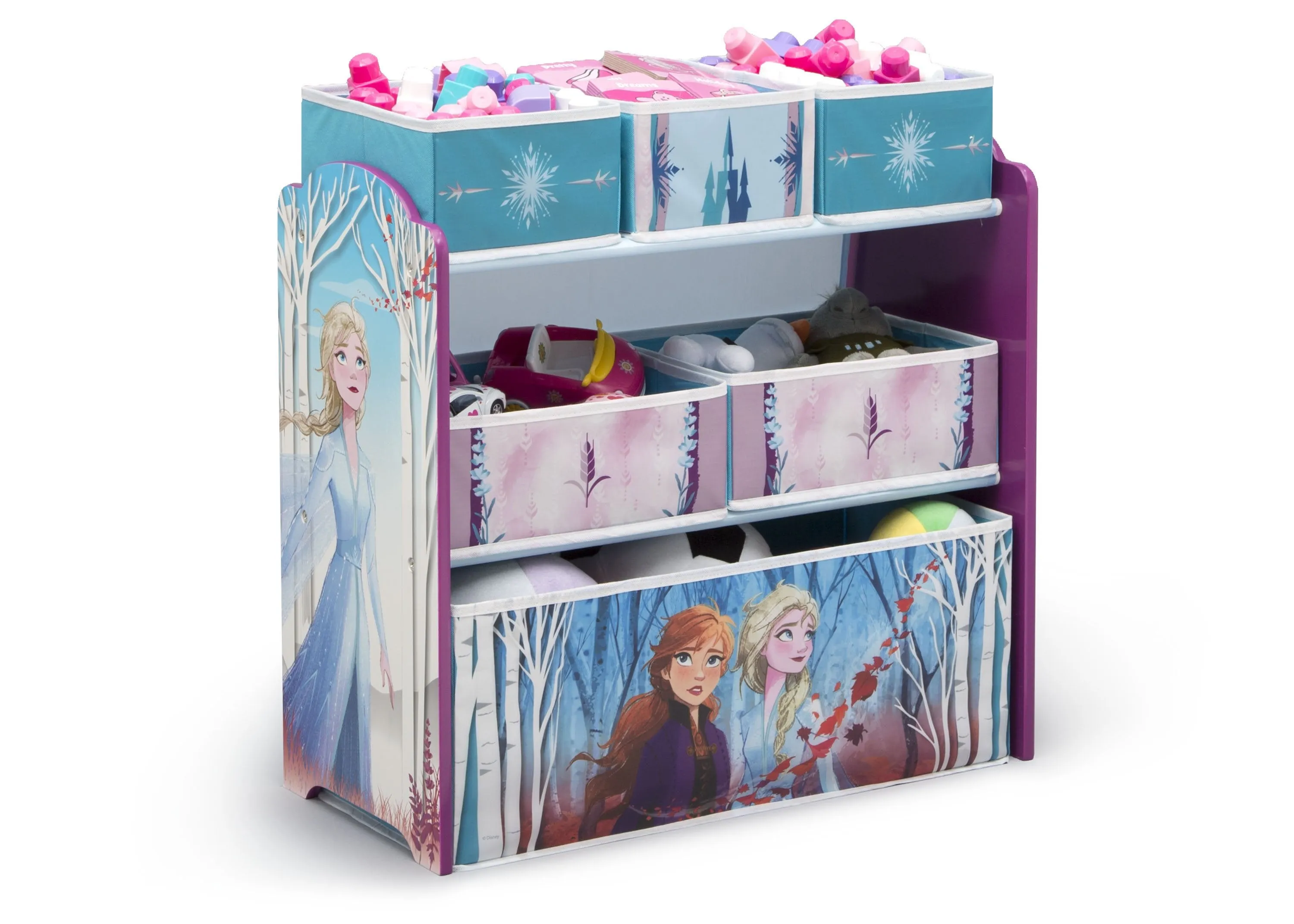 Frozen II Multi-Bin Toy Organizer