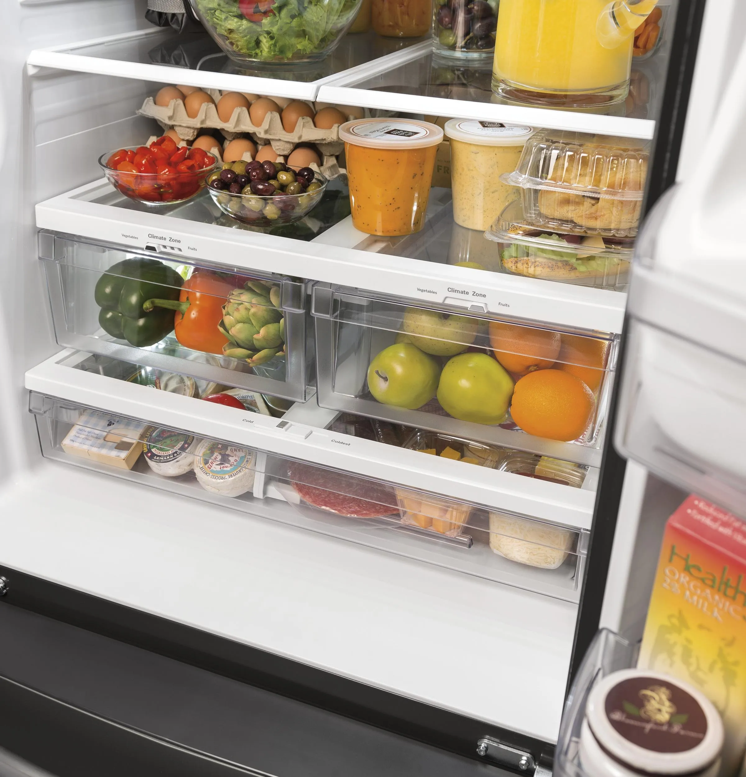 GFE24JYKFS GE® ENERGY STAR® 23.6 Cu. Ft. French-Door Refrigerator