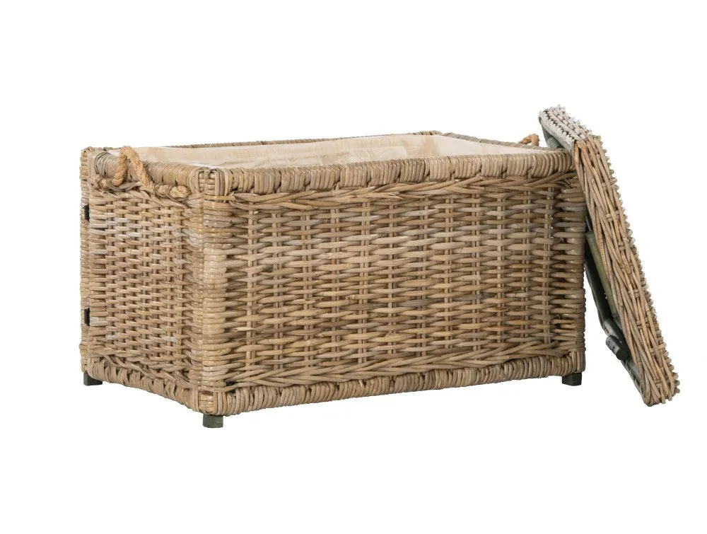 Jacob 30" Wicker Storage Trunk