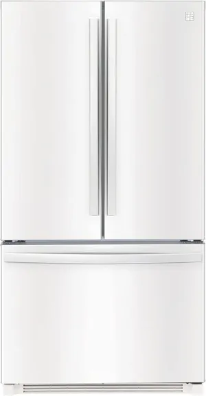 Kenmore 73022 26.1 cu. ft. French Door Refrigerator with Ice Maker - White