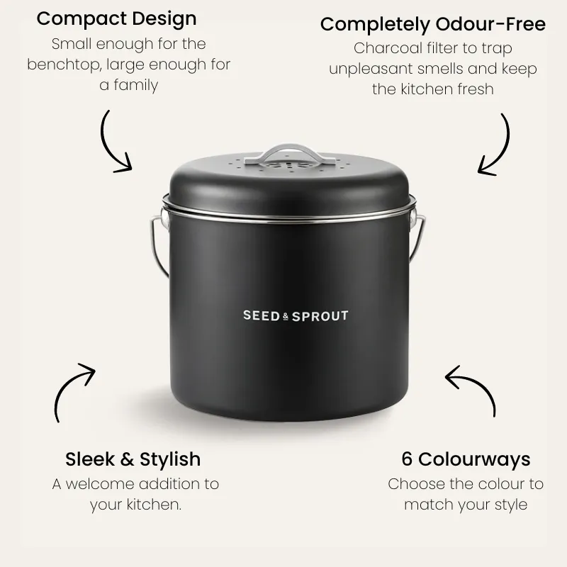 Kitchen Compost Bin | Liquorice