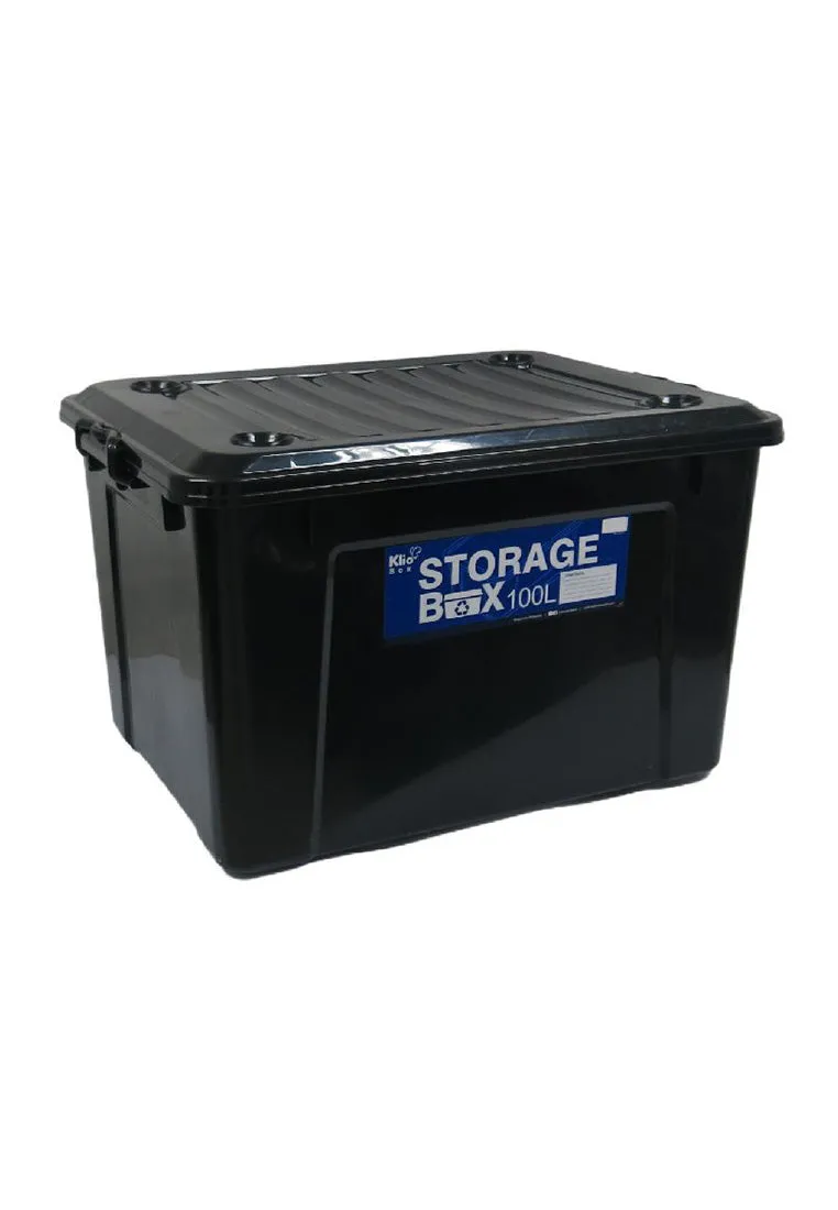 Klio Storage Box 100L Black