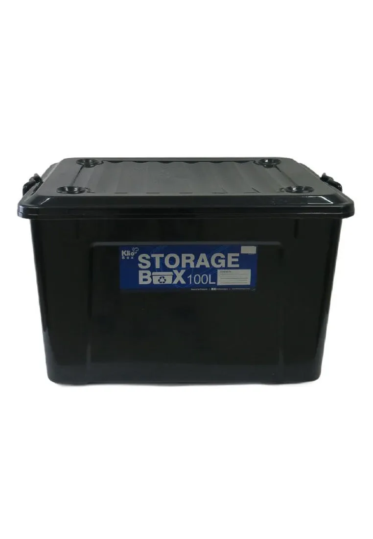 Klio Storage Box 100L Black