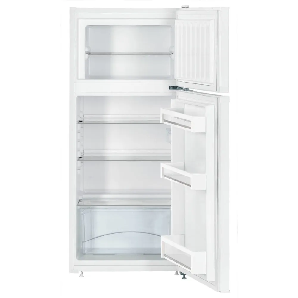 Liebherr CTE 2131 Low Frost Fridge Freezer, 80/20, White, E Rated