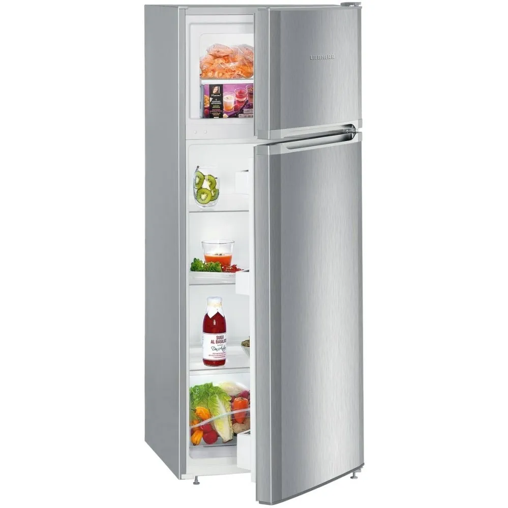 Liebherr CTele 2531 Static Fridge Freezer, 80/20, Silver, E Rated