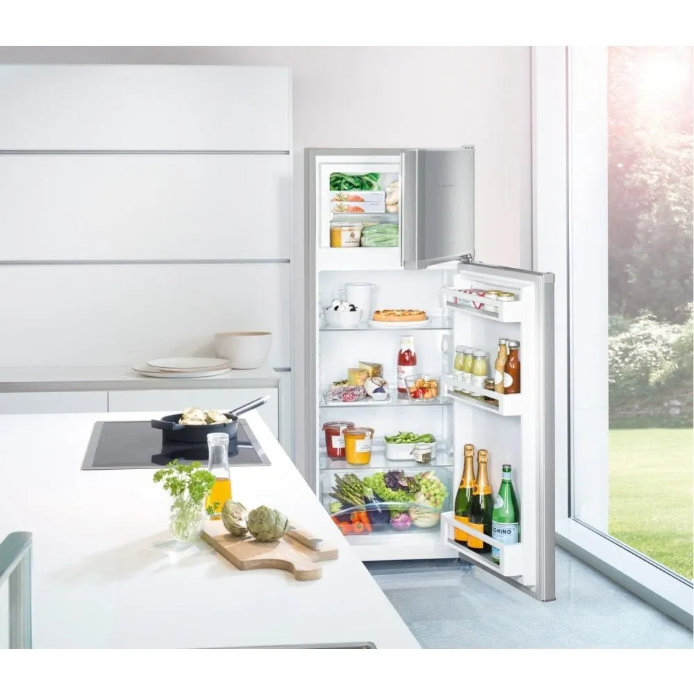 Liebherr CTele 2531 Static Fridge Freezer, 80/20, Silver, E Rated