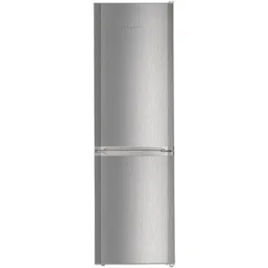 Liebherr CUEL3331 296 Litre Freestanding Fridge Freezer, Stainless Steel