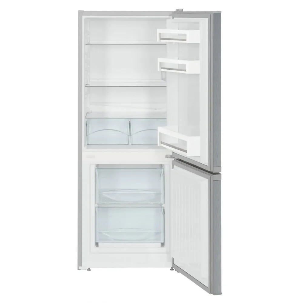 Liebherr CUele 2331 Low Frost Fridge Freezer, 60/40, Silver, E Rated