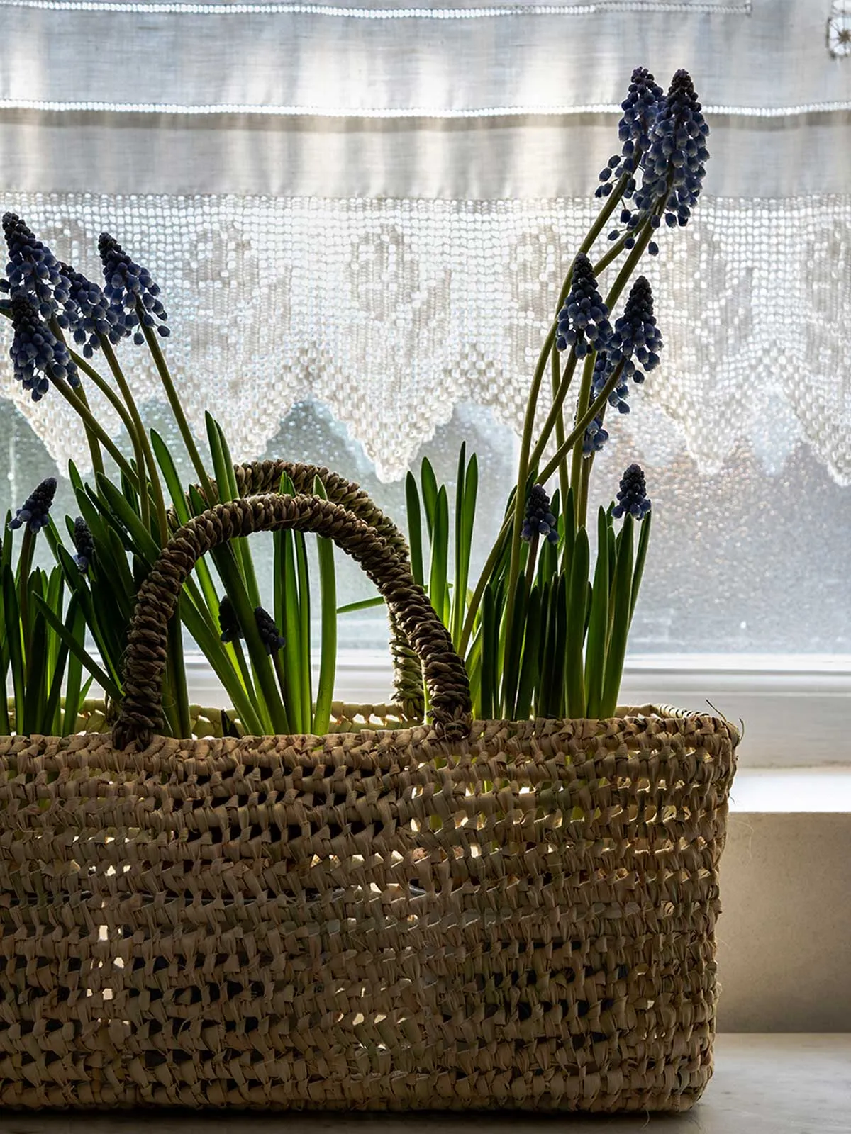 Long Open Weave Storage Baskets